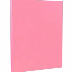 JAM PAPER 8.5" x 11" Color Cardstock, 65lb, Ultra Pink, 100/pack (103614G)