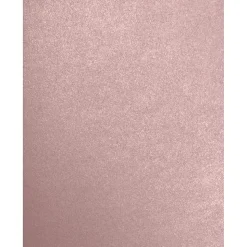 JAM Paper 8.5" x 11" Color Multipurpose Paper, 80 lbs., Misty Rose Metallic, 50 Sheets/Ream (81211-P-M203-50)