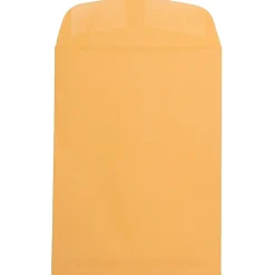 JAM Paper 7.5 x 10.5 Kraft Open End Catalog Envelopes, Brown Kraft Manila, 50/Pack (29215i)