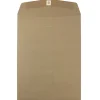 JAM Paper 9 x 12 Kraft Open End Catalog Envelopes with Clasp Closure, Brown Kraft Paper Bag, 25/Pack (563120849)