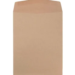 JAM Paper 9 x 12 Kraft Open End Catalog Envelopes, Brown Kraft Paper Bag, 100/Pack (6315446)