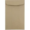 JAM Paper 6" x 9" Kraft Open End Catalog Envelopes, Brown Kraft Paper Bag, 10/Pack (51286524B)