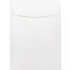 JAM Paper 5.5 x 7.5 Open End Catalog Envelopes, White, 50/Pack (4100H)