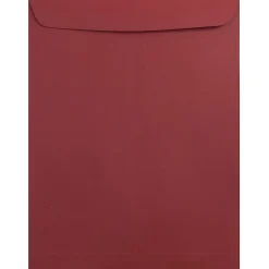JAM Paper 9 x 12 Open End Catalog Envelopes, Dark Red, 50/Pack (31287532i)