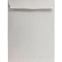 JAM Paper 9 x 12 Open End Catalog Envelopes with Peel and Seal Closure, Light Grey, 50/Pack (12931115i)