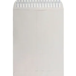 JAM Paper 9 x 12 Open End Catalog Envelopes with Peel and Seal Closure, Light Grey, 50/Pack (12931115i)