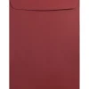JAM Paper 10 x 13 Open End Catalog Envelopes, Dark Red, 50/Pack (31287541i)