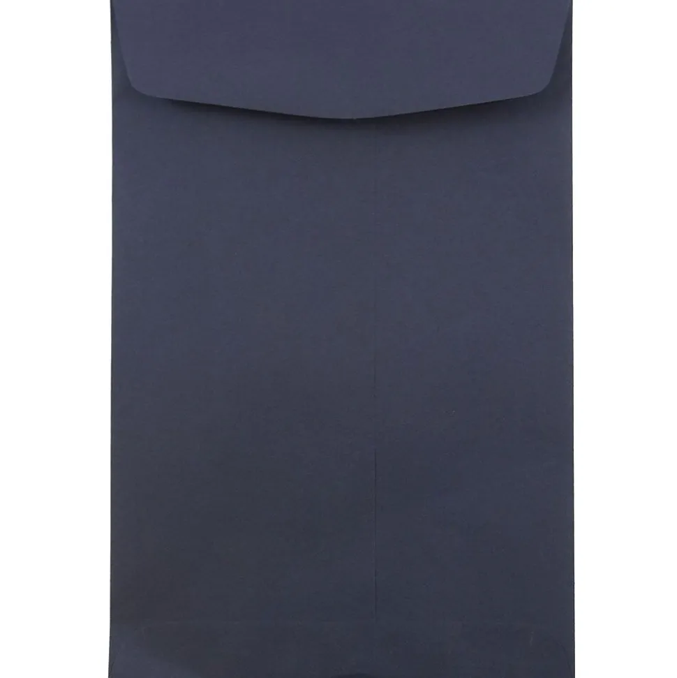 JAM Paper 6 x 9 Open End Catalog Envelopes, Navy Blue, 50/Pack (01287030fi)