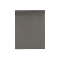 JAM Paper 10 x 13 Open End Catalog Envelopes, Dark Grey, 50/Pack (21285784i)
