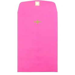 JAM Paper® 6 x 9 Open End Catalog Colored Envelopes with Clasp Closure, Ultra Fuchsia Pink, 25/Pack (900909024F)