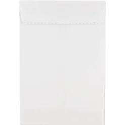 JAM Paper® 6 x 9 Open End Catalog Envelopes with Peel and Seal Closure, White, 25/Pack (356828777A)