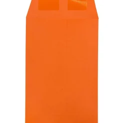 JAM Paper® 6 x 9 Open End Catalog Colored Envelopes, Orange Recycled, 250/Pack (88129D)