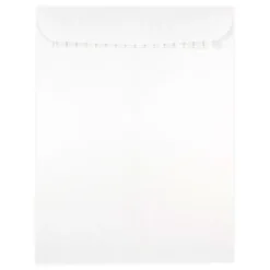 JAM PaperĀ® 9 x 12 Open End Catalog Envelopes with Peel and Seal Closure, White, 25/Pack (356828780A)