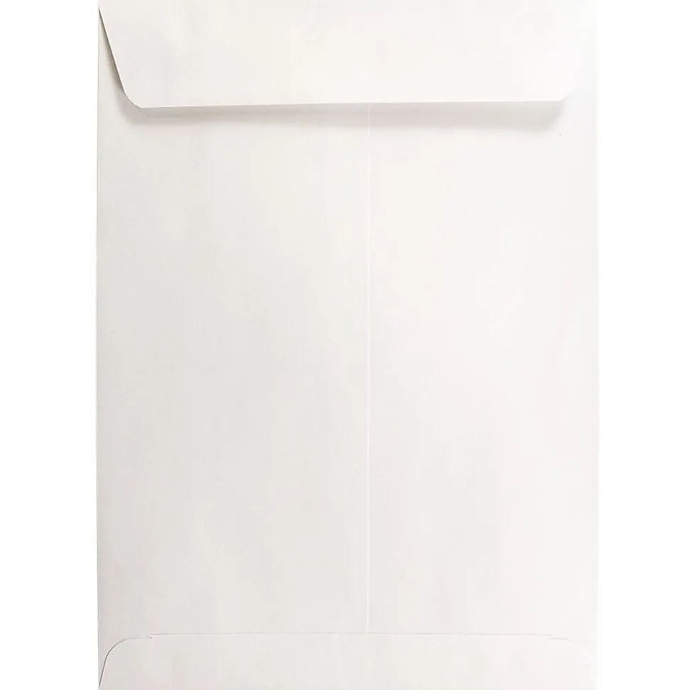 JAM Paper® 7.5 x 10.5 Open End Catalog Envelopes, White, Bulk 250/Box (4120A)