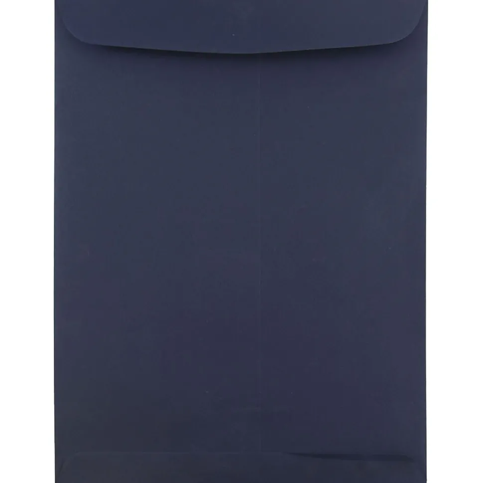 JAM Paper 9 x 12 Open End Catalog Envelopes, Navy Blue, 25/Pack (51287431)