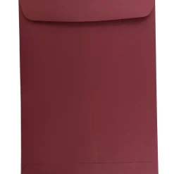 JAM Paper 10 x 13 Open End Catalog Envelopes, Dark Red, 100/Pack (31287541)