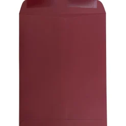 JAM Paper 10 x 13 Open End Catalog Envelopes, Dark Red, 100/Pack (31287541)