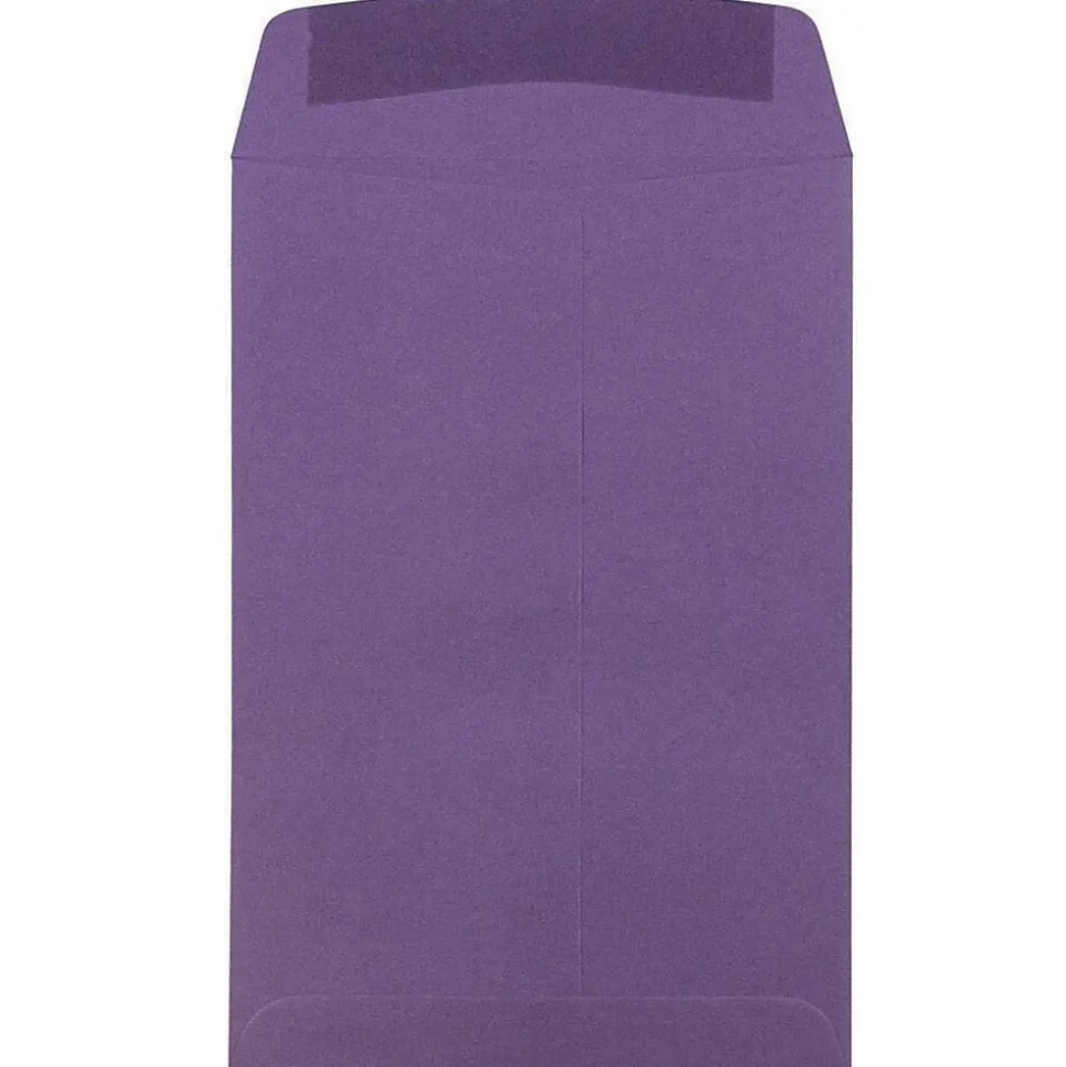 JAM Paper 6 x 9 Open End Catalog Envelopes, Dark Purple, 25/Pack (1287033)