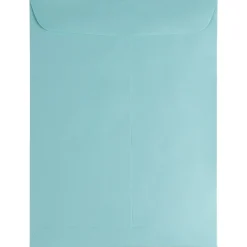 JAM Paper 9 x 12 Open End Catalog Envelopes, Aqua Blue, 25/Pack (31287530)