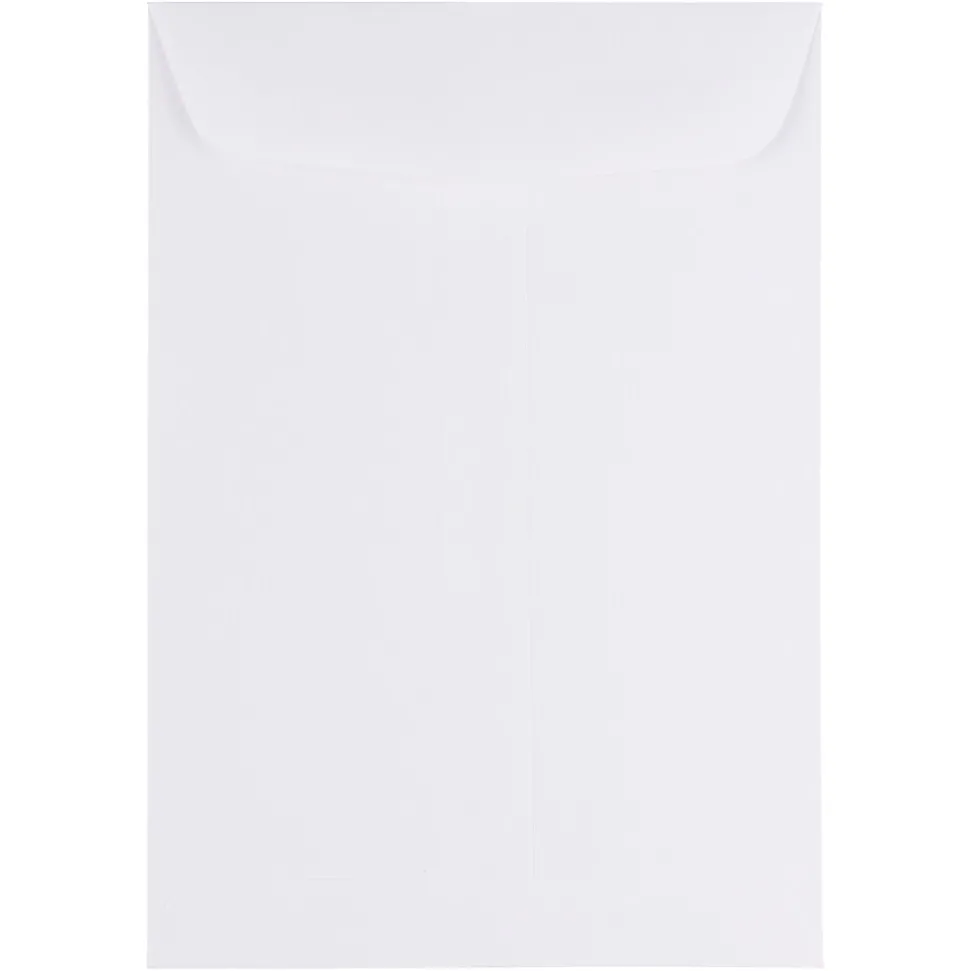 JAM Paper 7 x 10 Open End Catalog Envelopes, White, 25/Pack (1623194)