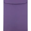 JAM Paper 9" x 12"" Open End Catalog Envelopes, Dark Purple, 10/Pack (51287430D)
