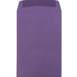 JAM Paper 6" x 9" Open End Catalog Envelopes, Dark Purple, 10/Pack (1287033D)