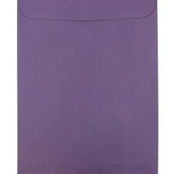 JAM Paper 10" x 13" Open End Catalog Envelopes, Dark Purple, 10/Pack (1287032C)