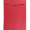 JAM Paper 9" x 12" Open End Catalog Colored Envelopes, Red Recycled, 10/Pack (80329B)