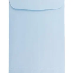 JAM Paper 6" x 9" Open End Catalog Envelopes, Baby Blue, 10/Pack (1285578B)