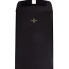 JAM Paper 6" x 9" Open End Catalog Envelopes with Clasp Closure, Black, 10/Pack (87915B)