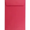 JAM Paper 6" x 9" Open End Catalog Colored Envelopes, Red Recycled, 10/Pack (V0128139B)