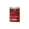 JAM Paper 9 x 12 Open End Foil Envelopes with Self-Adhesive Closure, Red Holly, 25/Pack (1333313)
