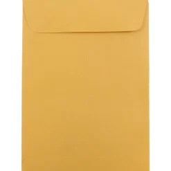 JAM Paper 5.5 x 7.5 Open End Kraft Catalog Envelopes, Brown Kraft Manila, 50/Pack (4101i)