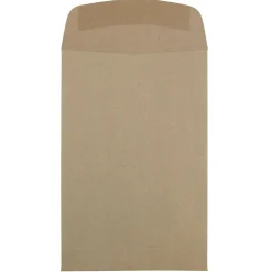 JAM Paper 6 x 9 Open End Kraft Catalog Envelopes, Brown Kraft Paper Bag, 25/Pack (51286524a)