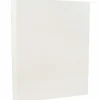 JAM PAPER 8.5" x 11" Parchment Cardstock, 65lb, White, 100/pack (171114G)