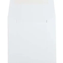 JAM Paper 5.5 x 5.5 Square Invitation Envelopes, White, 50/Pack (28415I)