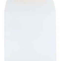 JAM Paper 6.5 x 6.5 Square Invitation Envelopes, White, 100/Pack (28417B)