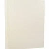 JAM PAPER 8.5" x 11" Strathmore Cardstock, 88lb, Natural White Linen, 100/pack (144010G)