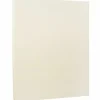 JAM PAPER 8.5" x 11" Strathmore Cardstock, 88lb, Ivory Wove, 100/pack (301125G)