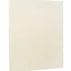 JAM PAPER 8.5" x 11" Strathmore Cardstock, 88lb, Ivory Wove, 100/pack (301125G)