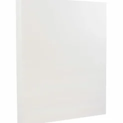 JAM PAPER 8.5" x 11" Strathmore Cardstock, 88lb, Bright White Wove, 100/pack (191267G)