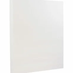 JAM PAPER 8.5" x 11" Strathmore Cardstock, 88lb, Bright White Linen, 100/pack (144000G)