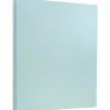 JAM PAPER 8.5" x 11" Vellum Bristol Cardstock, 110lb, Blue, 100/pack (216916789G)