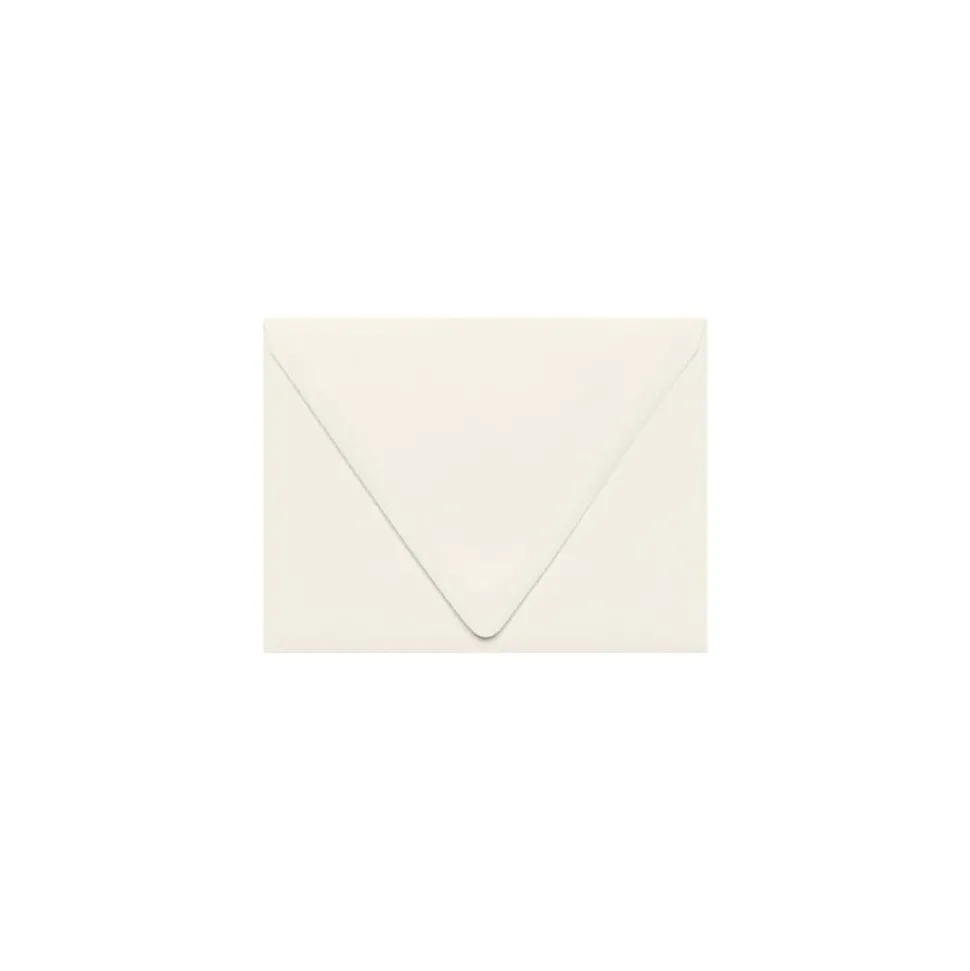 JAM Paper A2 Booklet Envelope 4 3/8" x 5 3/4", Natural White, 50/Pack (1870-NPC-50)