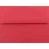 JAM Paper A6 Colored Invitation Envelopes, 4.75 x 6.5, Red Recycled, 50/Pack (67503I)