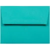 JAM Paper A2 Colored Invitation Envelopes, 4.375 x 5.75, Sea Blue Recycled, 50/Pack (70207I)