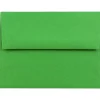 JAM Paper A2 Colored Invitation Envelopes, 4.375 x 5.75, Green Recycled, 25/Pack (15843)