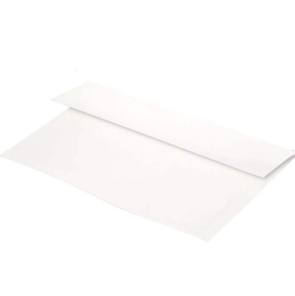 JAM Paper A9 Foil Lined Invitation Envelopes, 5.75 x 8.75, White with Ivory Foil, 50/Pack (532412546I)