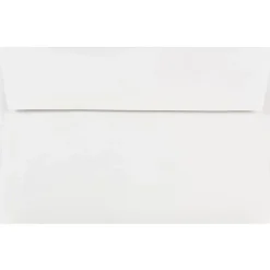 JAM Paper A9 Invitation Envelopes, 5.75 x 8.75, White, Bulk 250/Box (4023213H)
