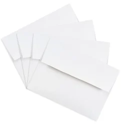 JAM Paper A2 Invitation Envelopes, 4.375 x 5.75, White, 25/Pack (MOOP6250LD)